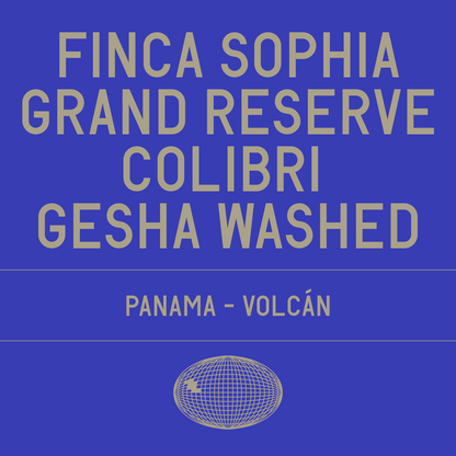 Finca Sophia Lot FS9325 Grand reserve Colibri Gesha Washed