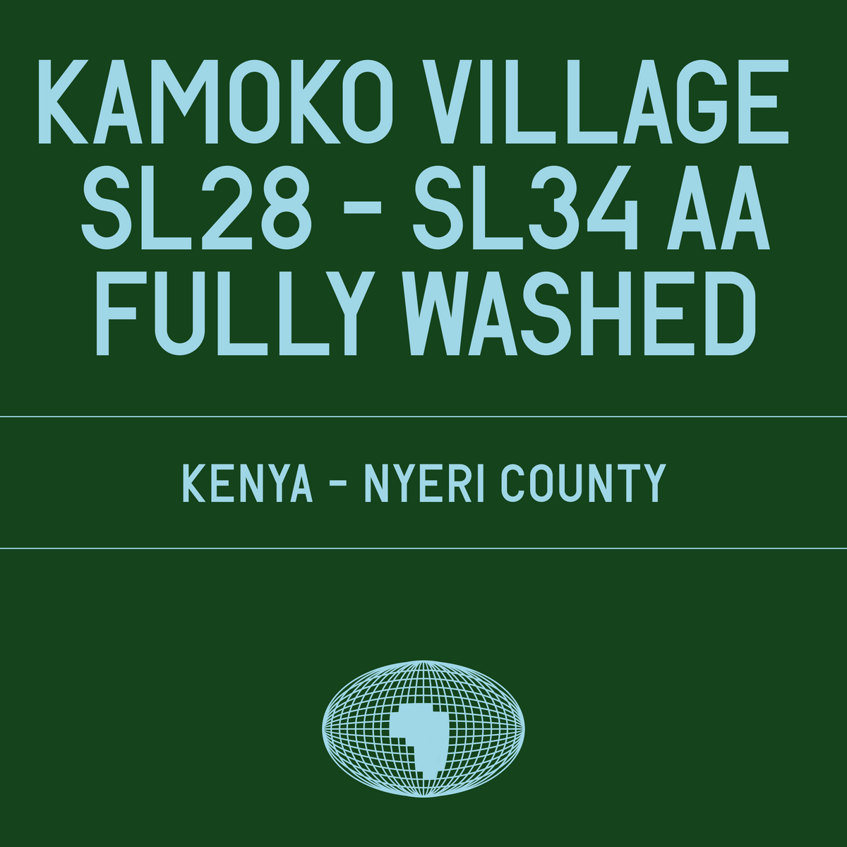 Kamoko Village SL28 - SL34 AA Fully Washed