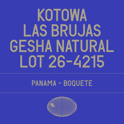 Kotowa Las Brujas Gesha Natural Lot 26-4215