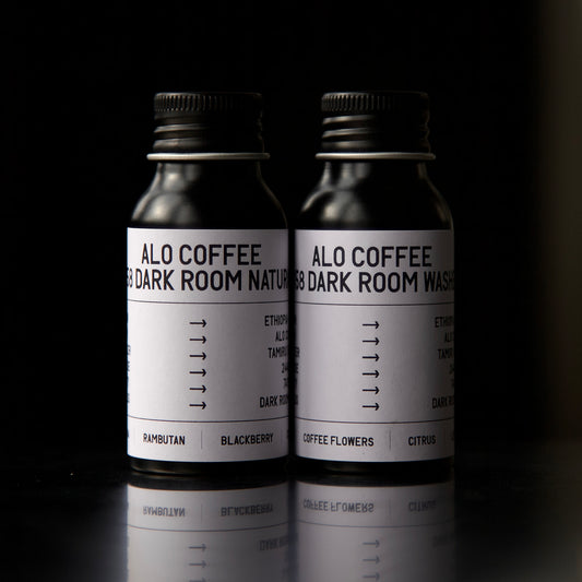 Alo Coffee Dark Room Washed & Dark Room Natural 2x25g